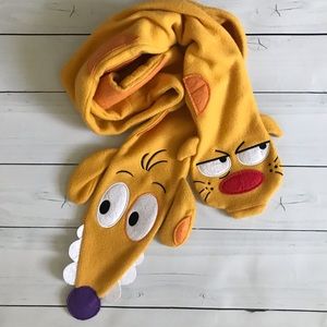 RARE Catdog scarf